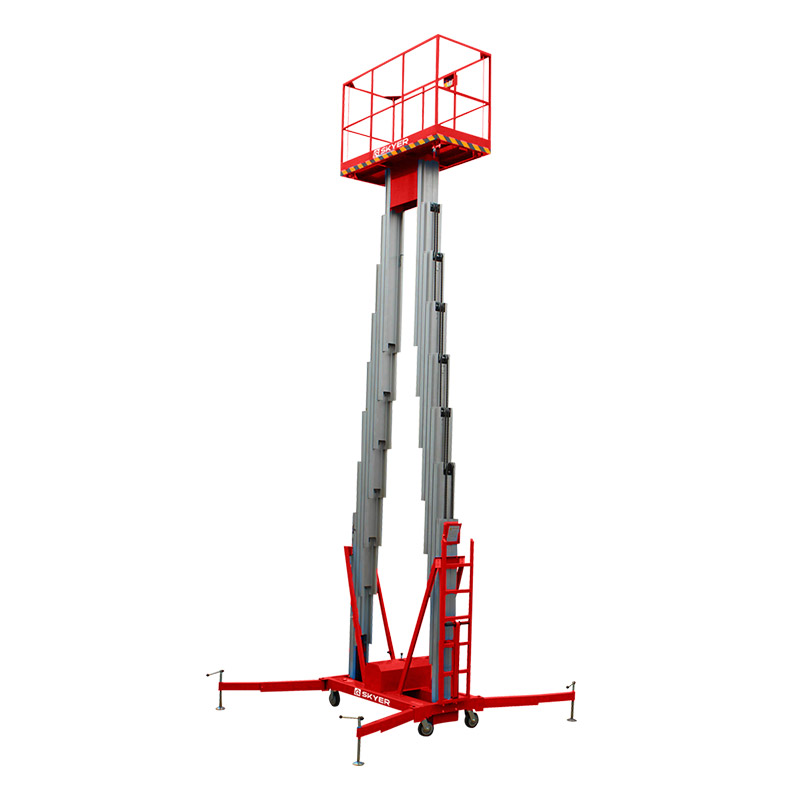 Телескопический двухмачтовый подъемник SKYER GTWY8-200 - 3